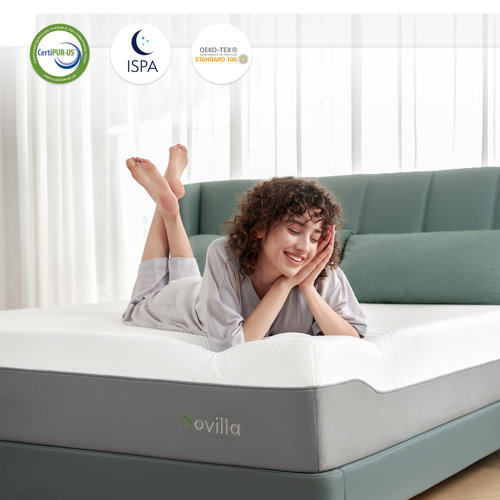 Home 12" Medium Gel Memory Foam Mattress & Reviews | Wayfair